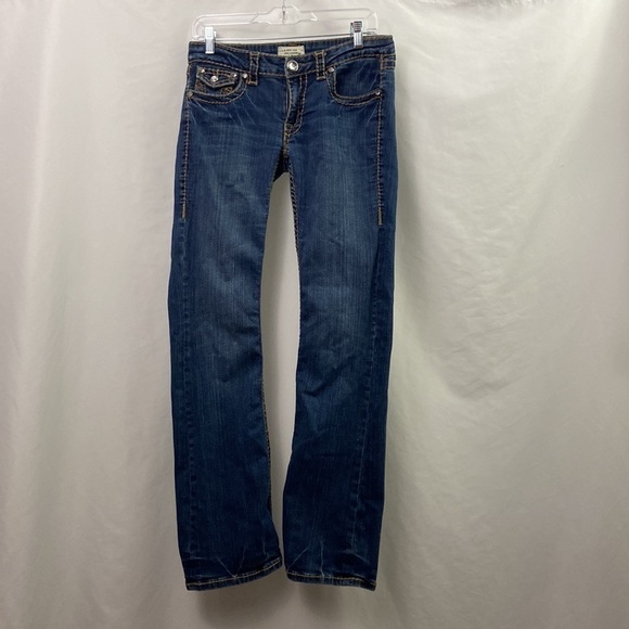 LA Idol USA New Fashion Size 9 Denim Blue Jeans - Picture 1 of 14